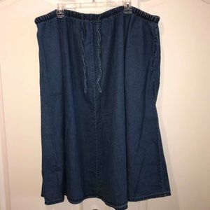 denim skirt